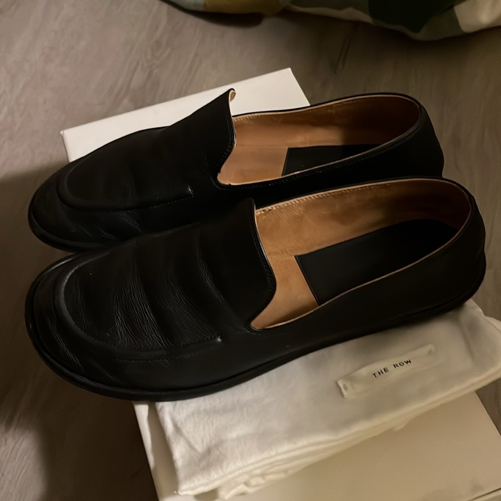 The Row Canal Loafers - Black, size 6 EU 36 - Picture 2 of 5